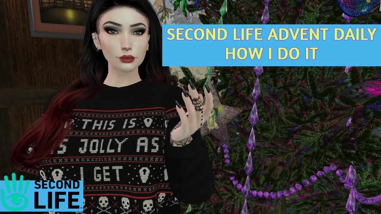 A Day In Second Life Picking Up Advent Calendar Gifts