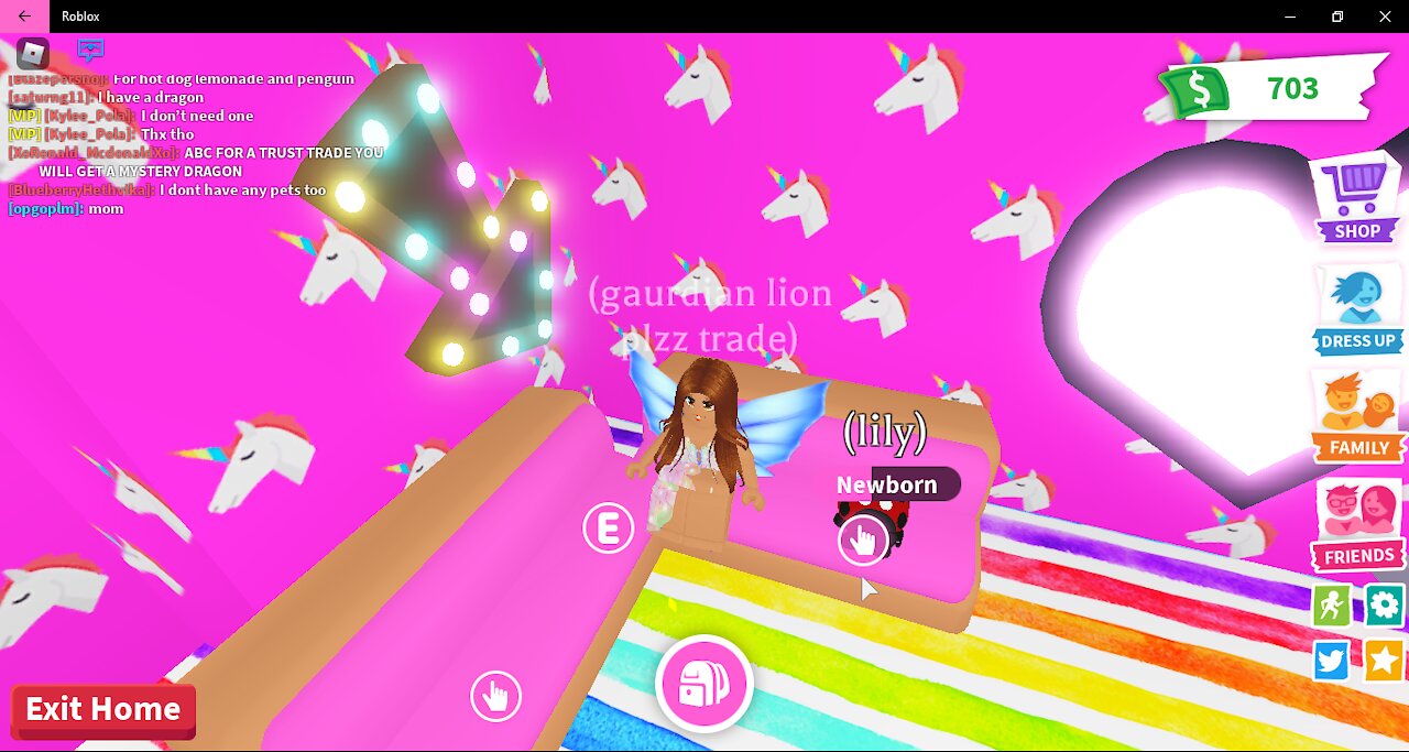 {gaming vid } in ADOPT ME
