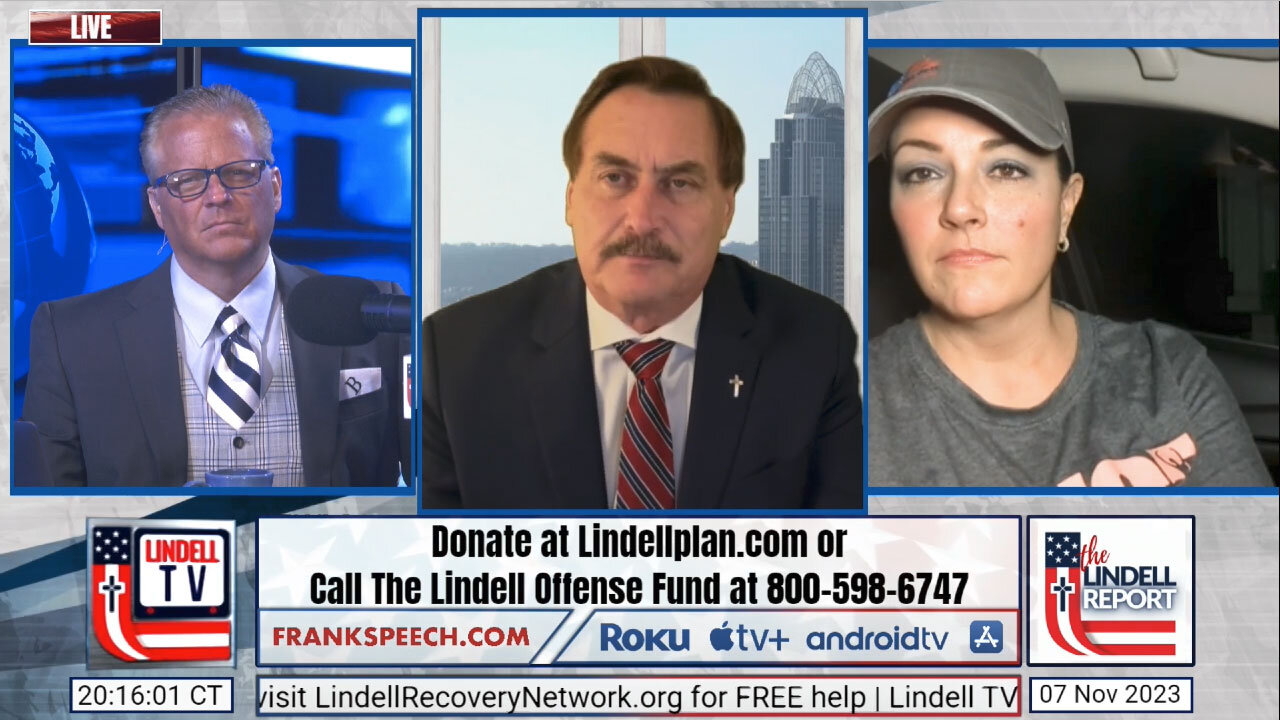Toni Shuppe Joins the Special Election Night Coverage On Lindell TV