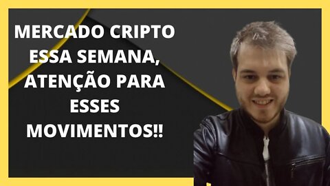 CRIPTOMOEDAS HOJE - FECHAMENTO SEMANAL
