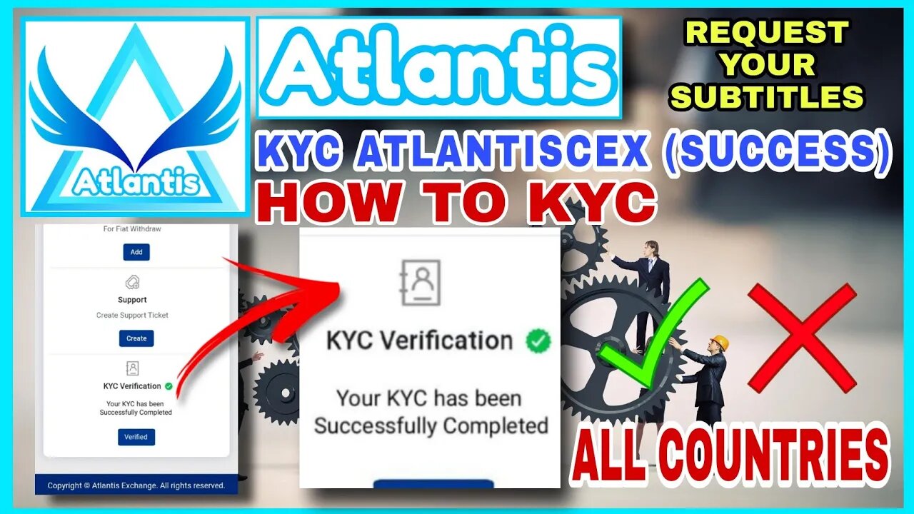 ATLANTIS EXCHANGE VERIFICATION COMPLETED. VERIFICATION ATLANTIS #atlantisexchange #atlantiscex