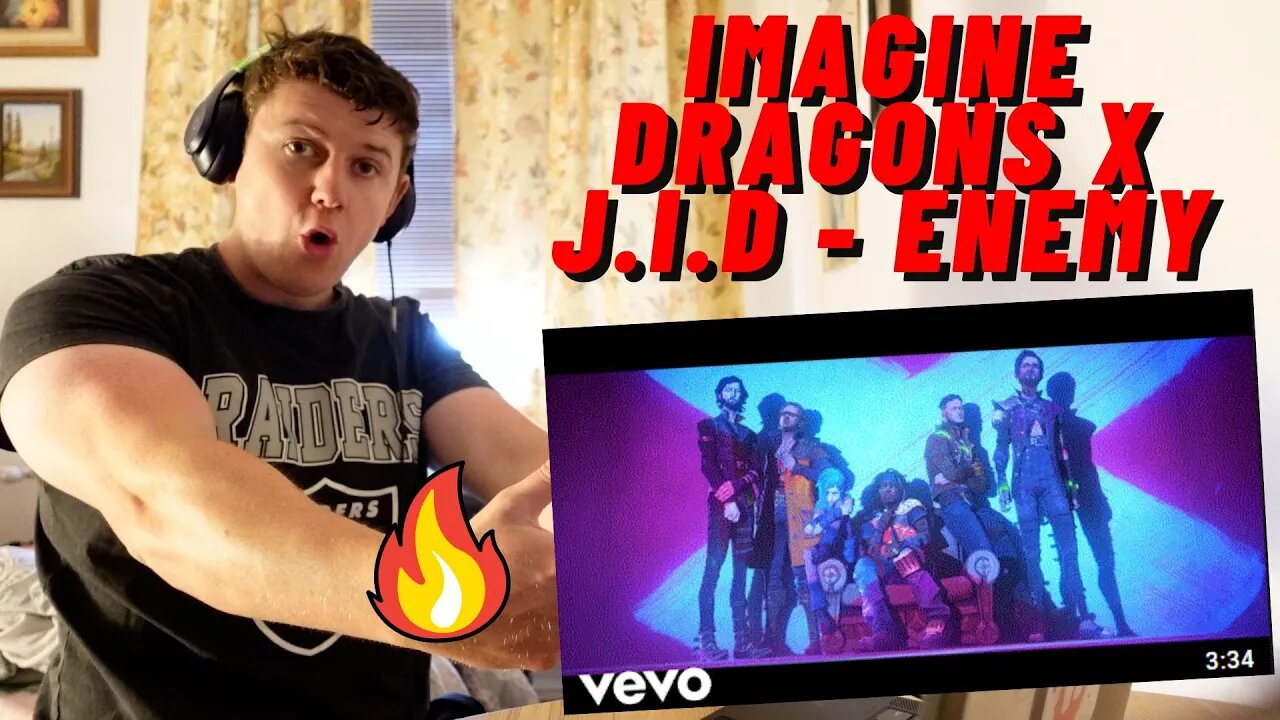 Imagine Dragons x J.I.D - Enemy ((IRISH GUY REACTION!!))