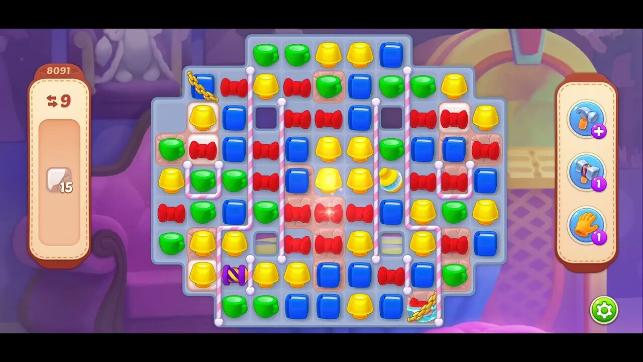 Playrix Homescapes Gameplay Walkthrough Level 8091