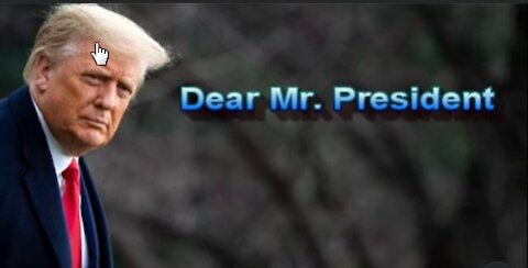 Dear Mr. President