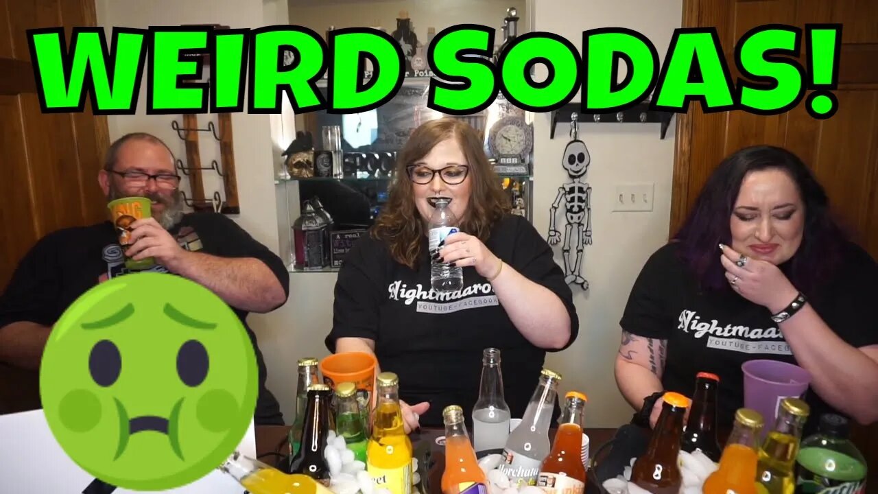 We drink weird sodas from Vat 19 | GAG WARNING!