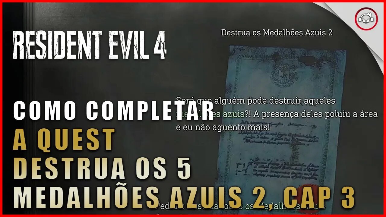 Resident Evil 4 Remake, Como resolver a quest Destrua os medalhões azuis 2 no cap 3 | Super-Dica