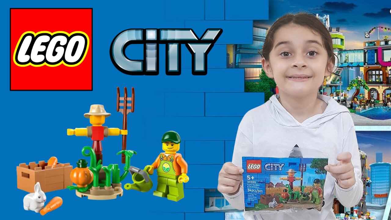 LEGO CITY FARM / GARDEM & GARDEN #lego #legocity