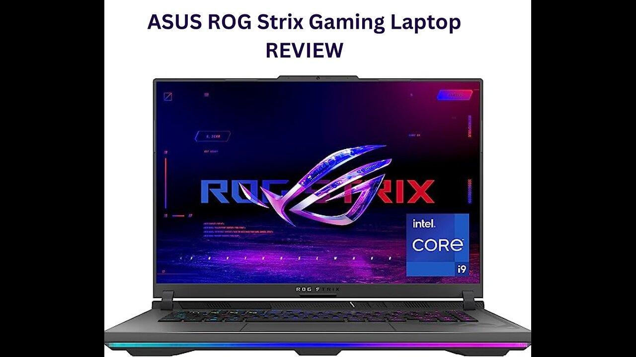 ASUS ROG Strix G16 (2023) Gaming Laptop,Review