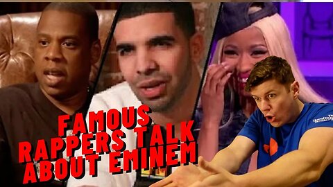 TOP 10 FAMOUS RAPPERS TALK ABOUT EMINEM!! DRAKE,50,TECH,NICKY LOVE HIM | PHILOSOPHY STUDENT DISSECTS