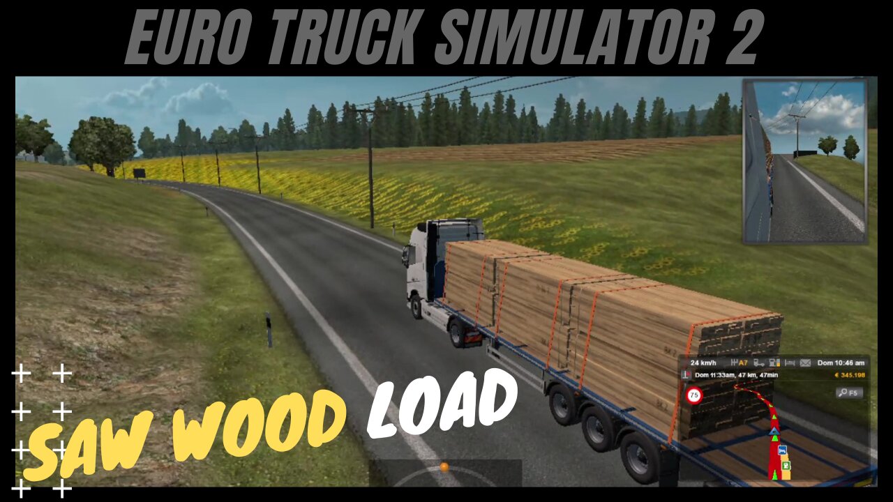 🚚 [2021] SAW WOOD LOAD - EURO TRUCK SIMULATOR 2 (# 14)