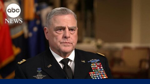 Gen. Mark Milley reflects on his career ahead of retirement ABCNL