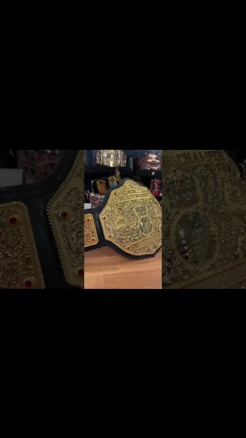 Which Belt Is The GOAT The Big Gold Or The Winged Eagle Belt? #shorts
