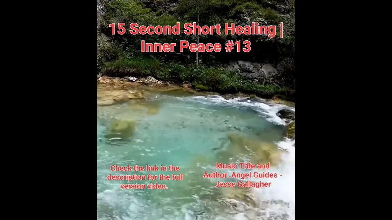 15 Second Short Healing Inner Peace | Meditation Music | Angel Guides | #13 #Meditation #shorts