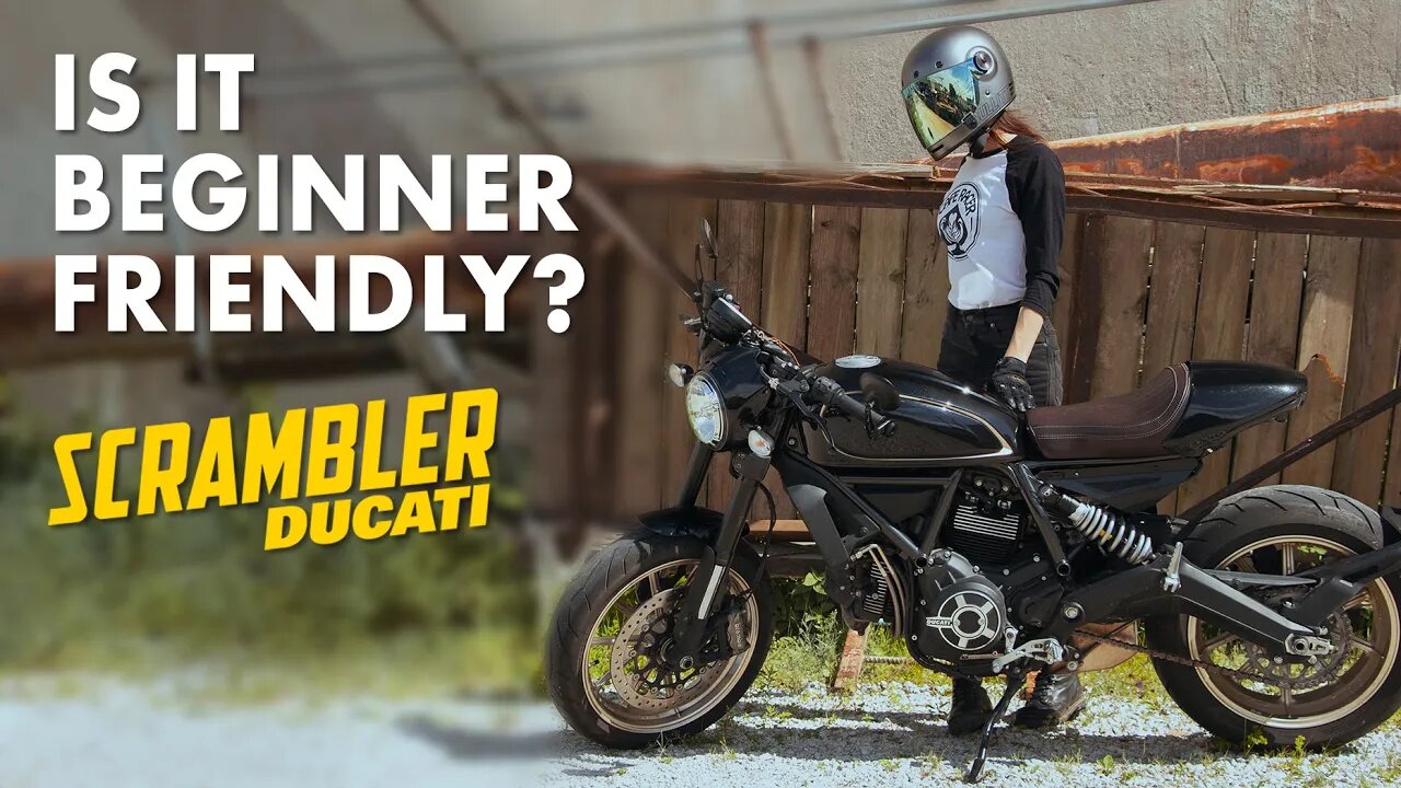 Is the Ducati Scrambler a good beginner bike? | Motovlog