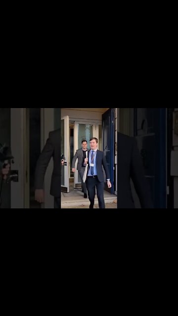 Mp David Davies walked out the door #london