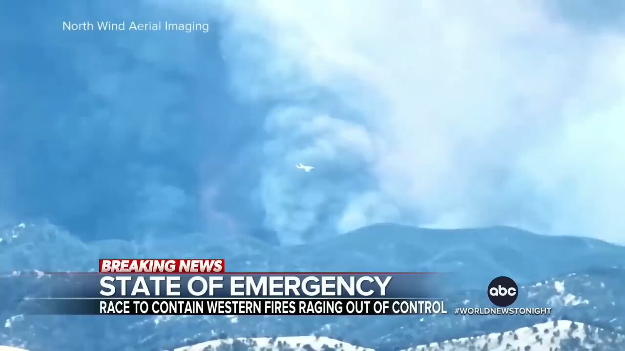 Sate Of Emergency | Breaking News |18 jun 2024 | Race to contain western fires raging out of control