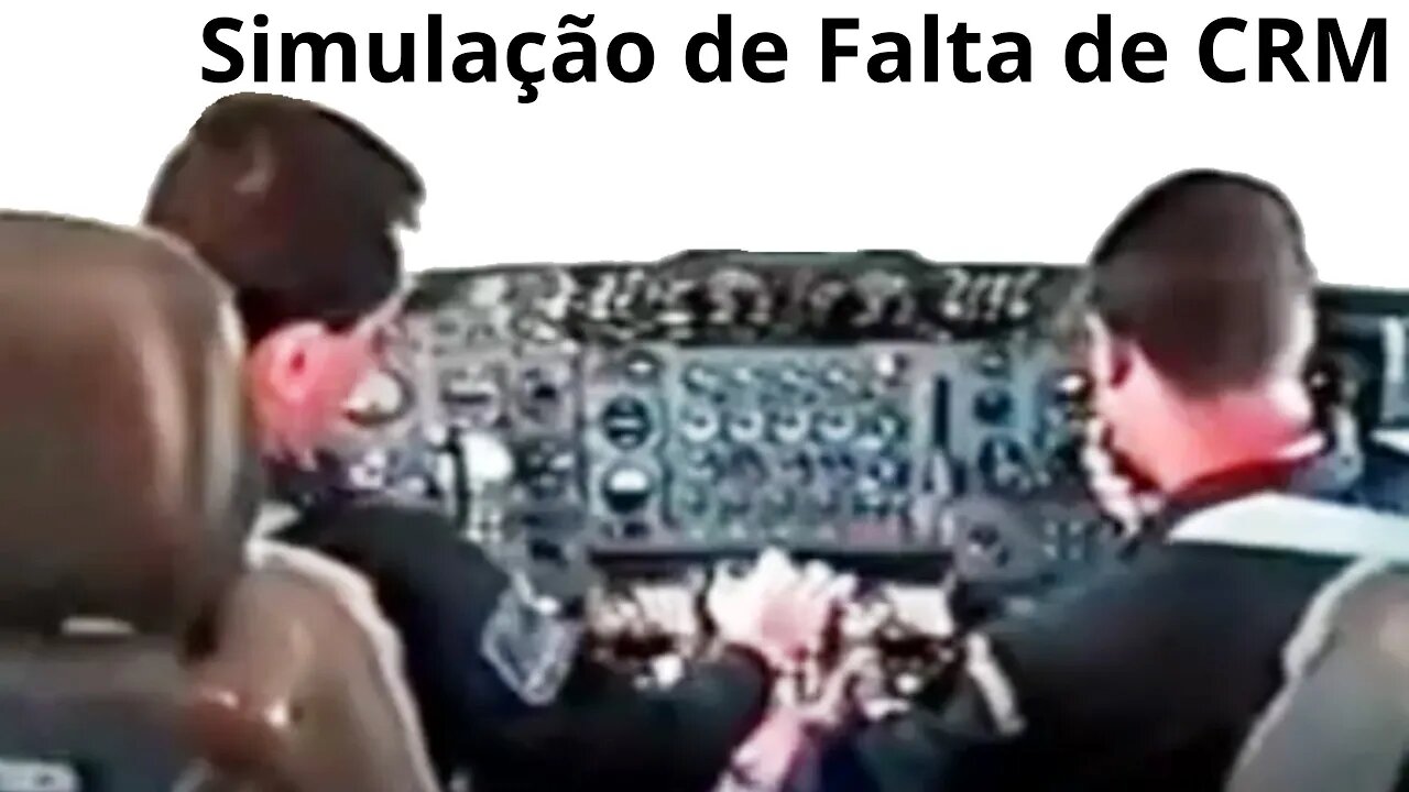 Na falta de um bom gerenciamento de cabine, no passado acontecia assim #aviação #crm #avião