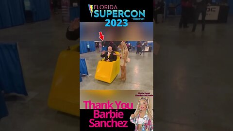 Thank You @BarbieSanchezOficial !! #supercon2023 #floridasupercon2023