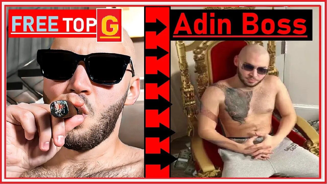 Adin Ross Transformation!! (Andrew Tate)