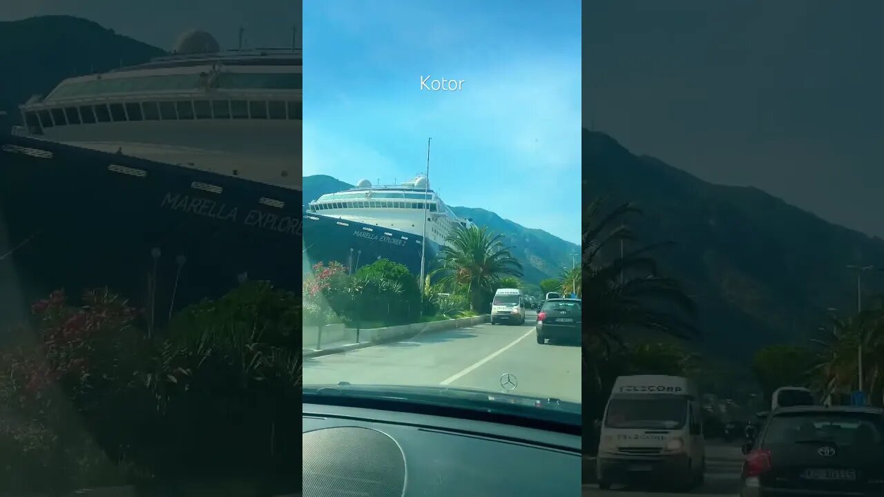 Cruising in Kotor 🛳️ #montenegro #realestate #vastgoed #immobilier