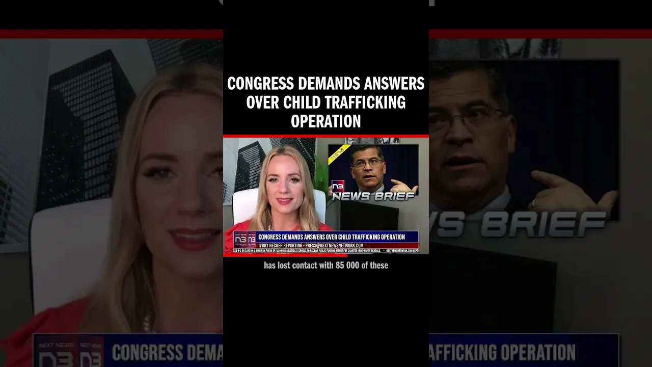 Congress demands answers over child trafficking operation