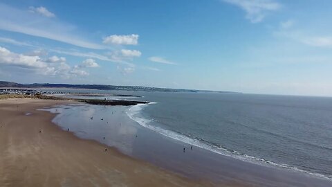 Porthcawl Drone: Coney Beach (quick flyover)