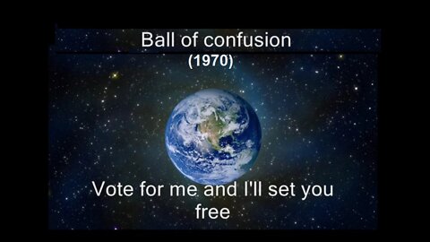 🎵The Temptations🎵 - 'Ball Of Confusion' - (Lyrics video)