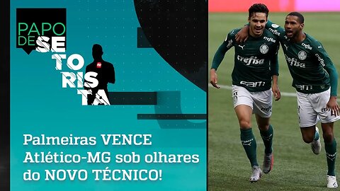 Palmeiras ATROPELA Atlético-MG sob olhares do NOVO TÉCNICO! | PAPO DE SETORISTA - 02/11/2020