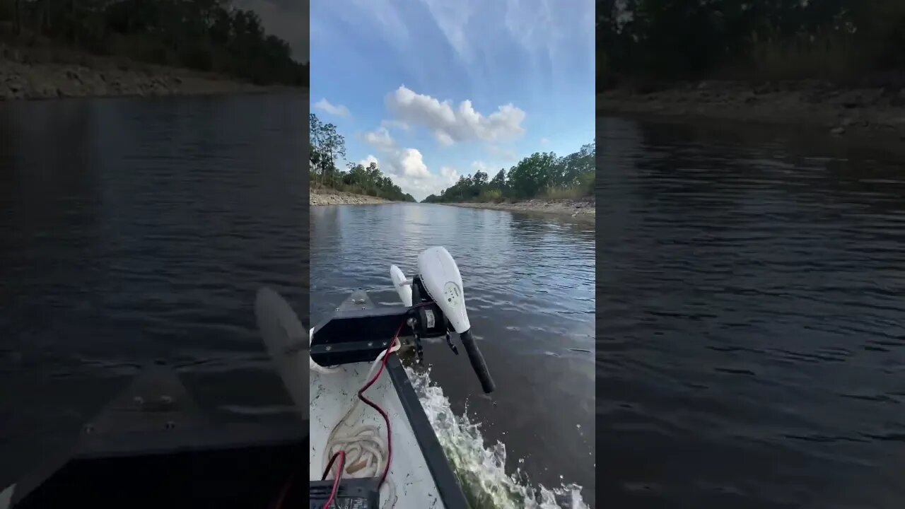 On the gheenoe fishing