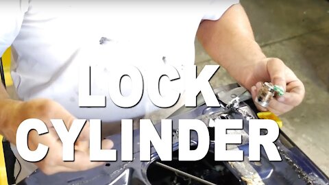 How to remove a lock cylinder - 2005 Subaru Baja