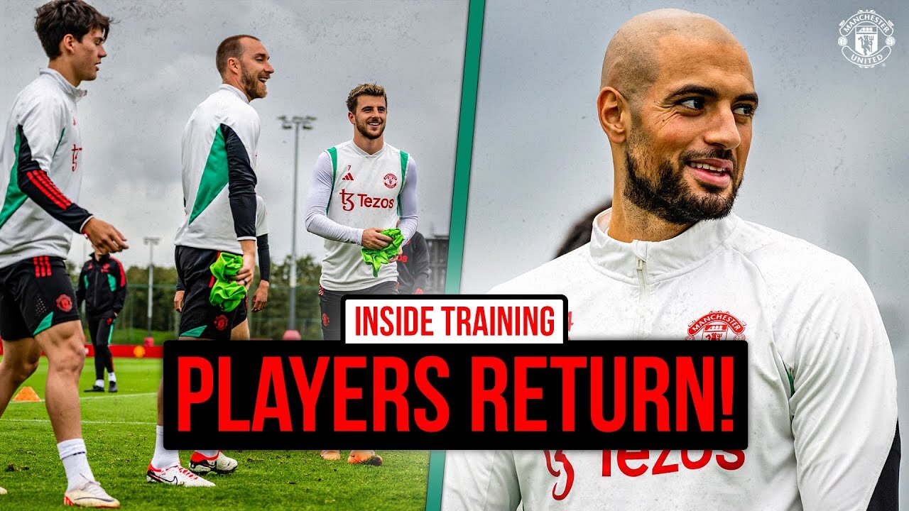 Look Who's Back In Training! 💪 - INSIDE TRAINING