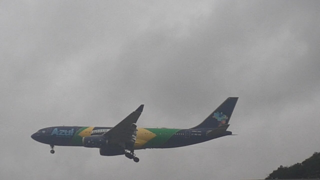 Airbus A330 PR-AIV vindo de Campinas para Manaus