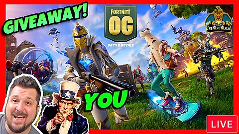 Fortnite OG with YOU! Let's Squad Up & Get Some Wins! + Giveaway 11/14/23