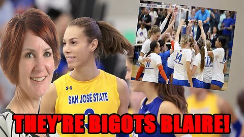 WOKE journalist ATTACKS Boise State women for FORFEITING SJSU match and TRANS player Blaire Fleming!