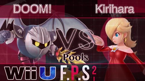 DOOM! (Rosalina & Meta Knight) vs. Kirihara (Rosalina) - Wii U Pools - FPS2