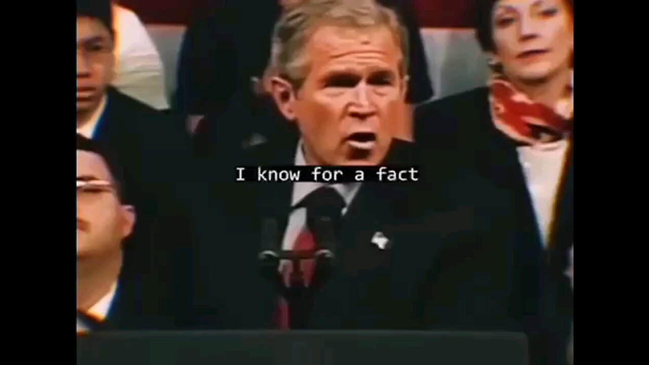 warlord bush propaganda wmds and such