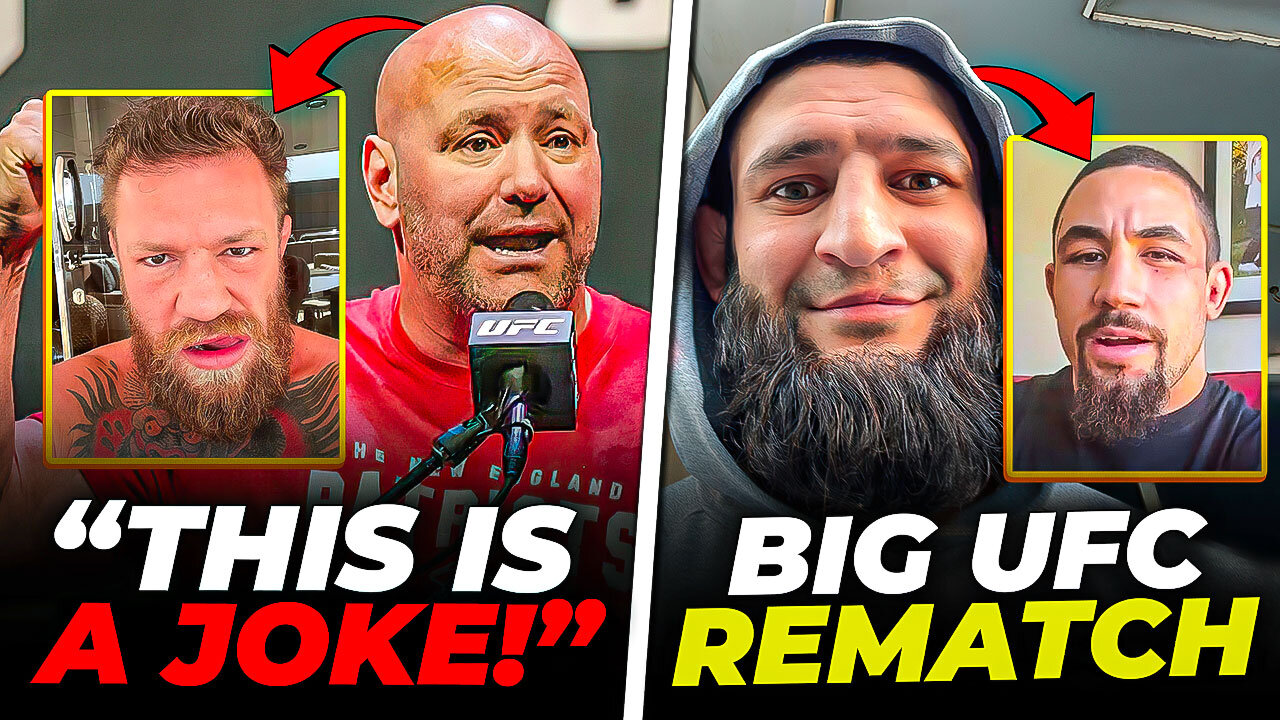 WOW! Dana White SHUTS DOWN Conor McGregor! Khamzat Chimaev SENDS Warning to Robert Whittaker