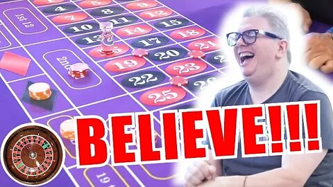 🔥BELIEVE!!!🔥 15 Spin Roulette Challenge - WIN BIG or BUST #5