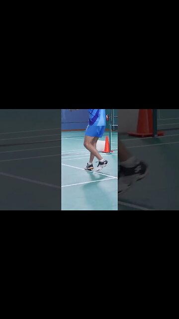 Karaoke Footwork for Badminton - Abhishek Ahlawat #shorts