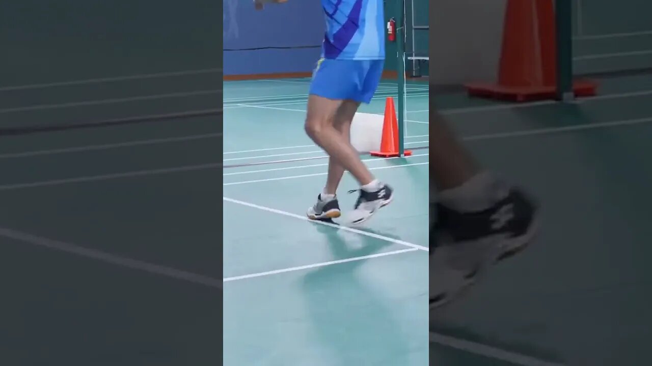 Karaoke Footwork for Badminton - Abhishek Ahlawat #shorts