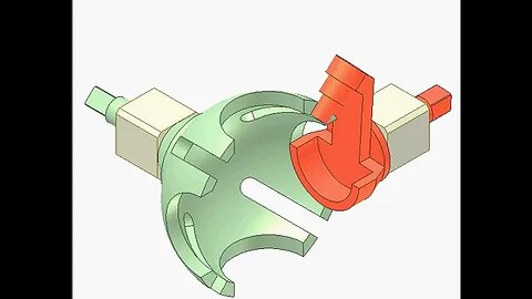 3150 Spatial Geneva mechanism 2