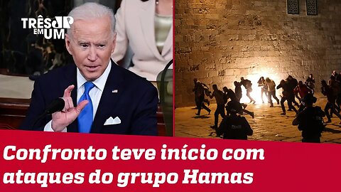 Biden defende cessar-fogo no conflito entre Israel e Palestina