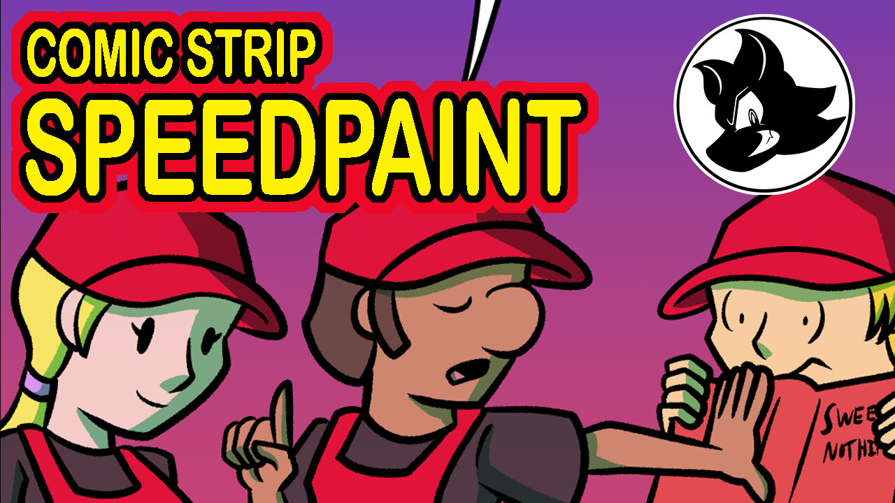 The Drive-Thru #82 - Webtoon Speedpaint - TomFoxComics