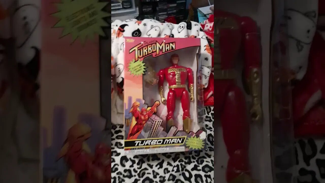 Dear Arnold Schwarzenegger, I got the Turbo Man figure!