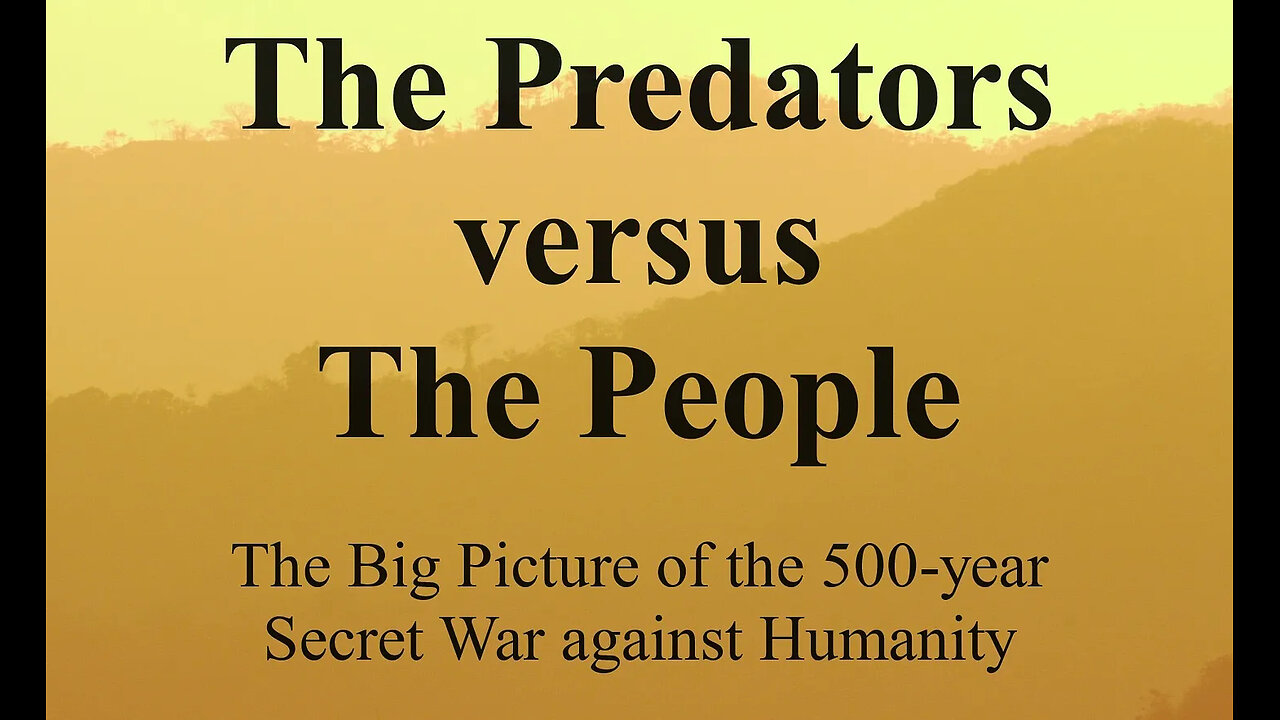 “The Predators vs. the People” Book Review & Analysis – Part 2 – Video #118