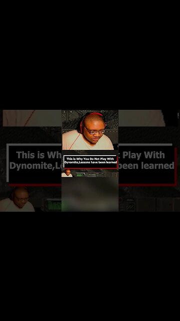 This is Why You Do Not Play With Dynamite,Lessons have been learned #shorts