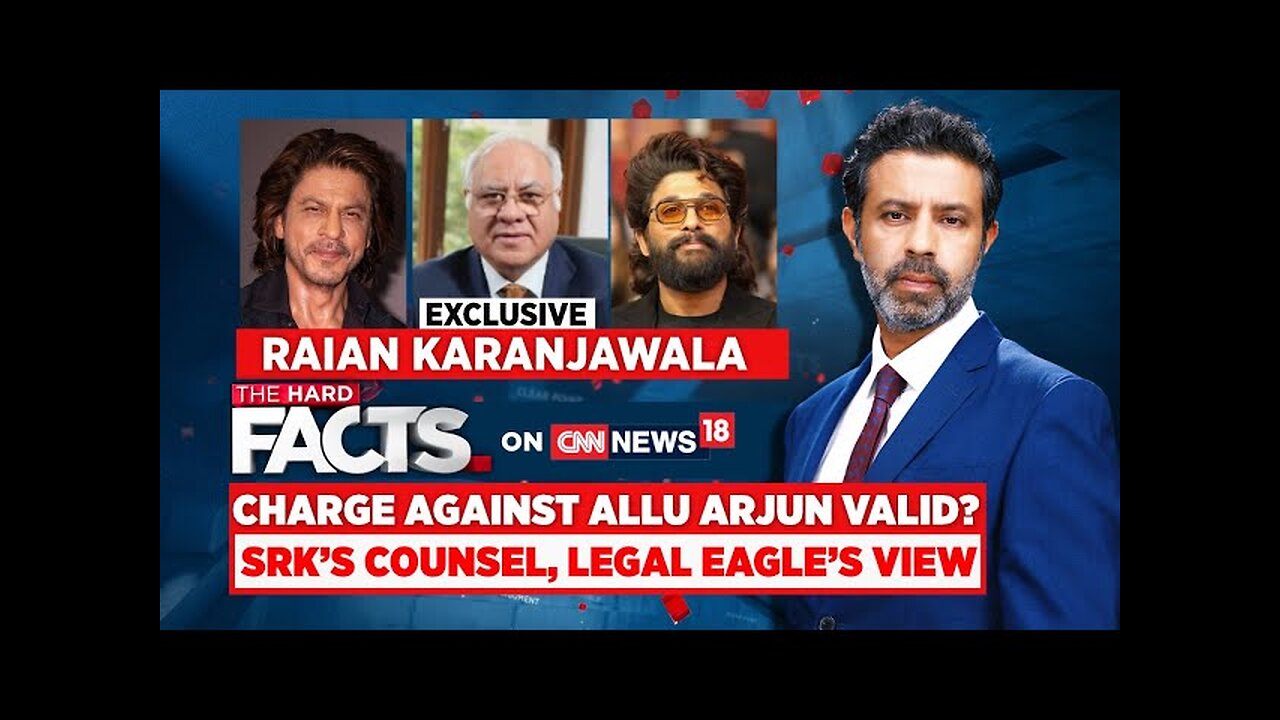 SRK's Counsel Raian Karanjawala Exclusive | Charge Against Allu Arjun Valid? | #thehardfacts