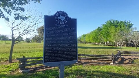 Gideon Lincecum Log Cabin Texas historical