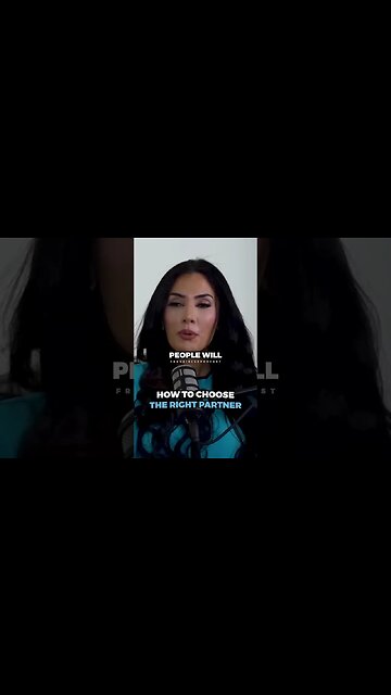 This is HOW you choose the right partner ..