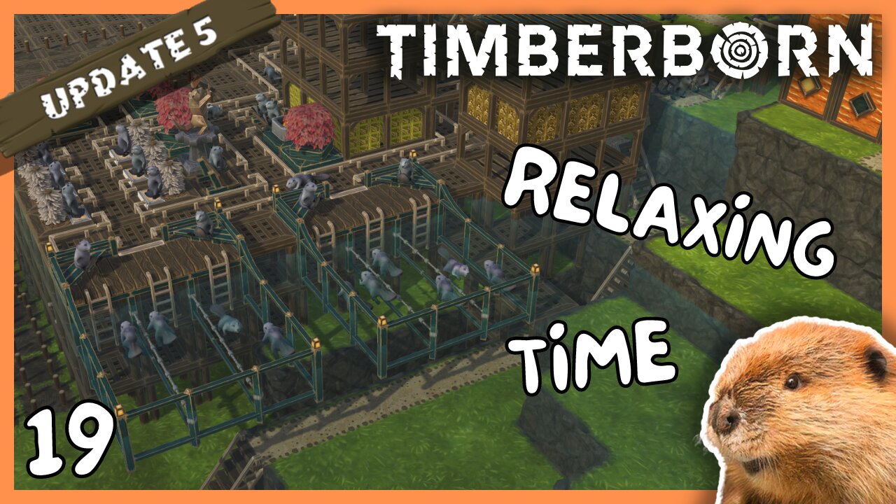 With The Bots In Control We Can Plan The Perfect Beaver Town | Timberborn Update 5 | 19